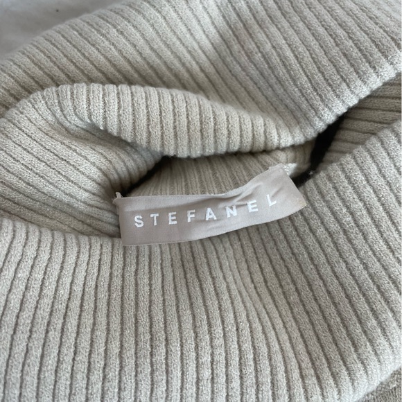 Stefanel Oatmeal Knit Dress - Picture 6 of 6